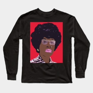 shirley chisholm Long Sleeve T-Shirt